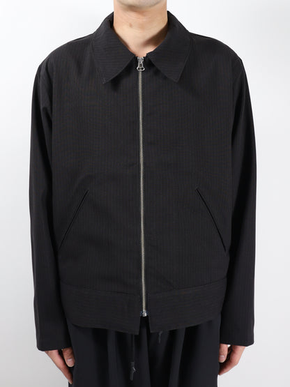 JIEDA　STRIPE ZIP JACKET