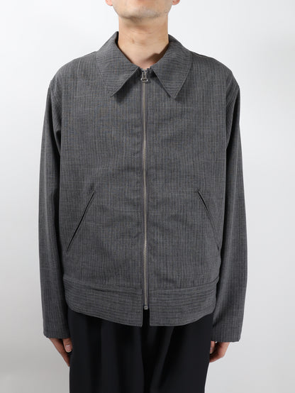 JIEDA　STRIPE ZIP JACKET