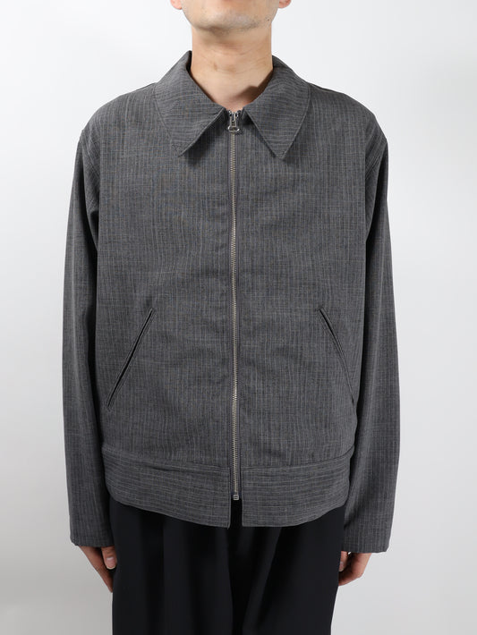 JIEDA　STRIPE ZIP JACKET