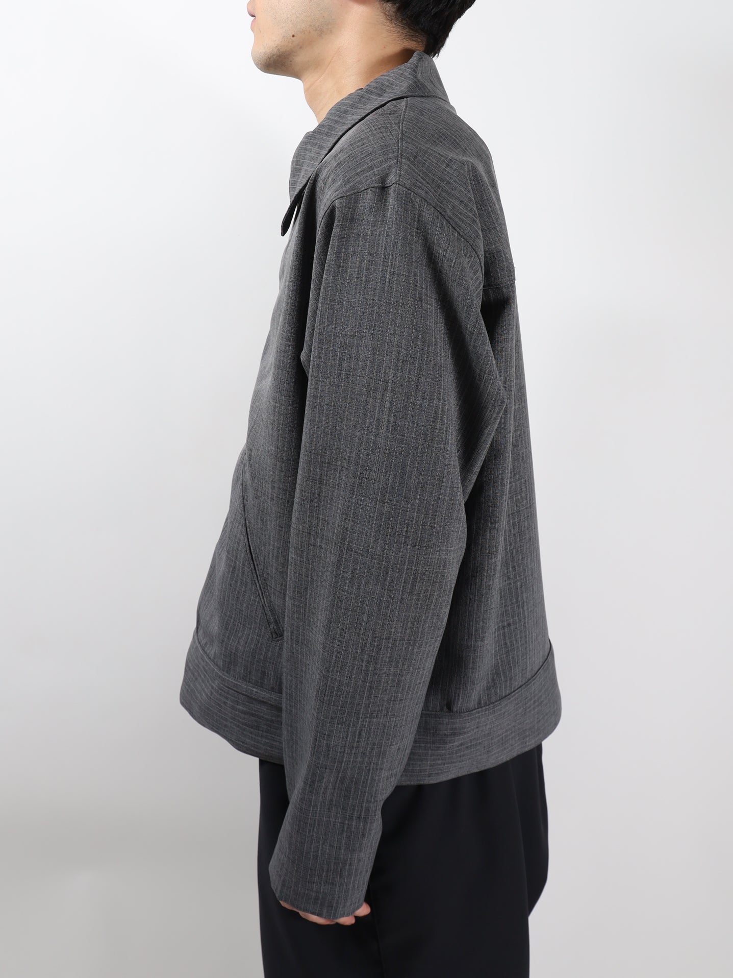 JIEDA　STRIPE ZIP JACKET