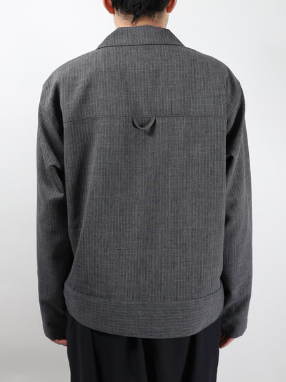 JIEDA　STRIPE ZIP JACKET