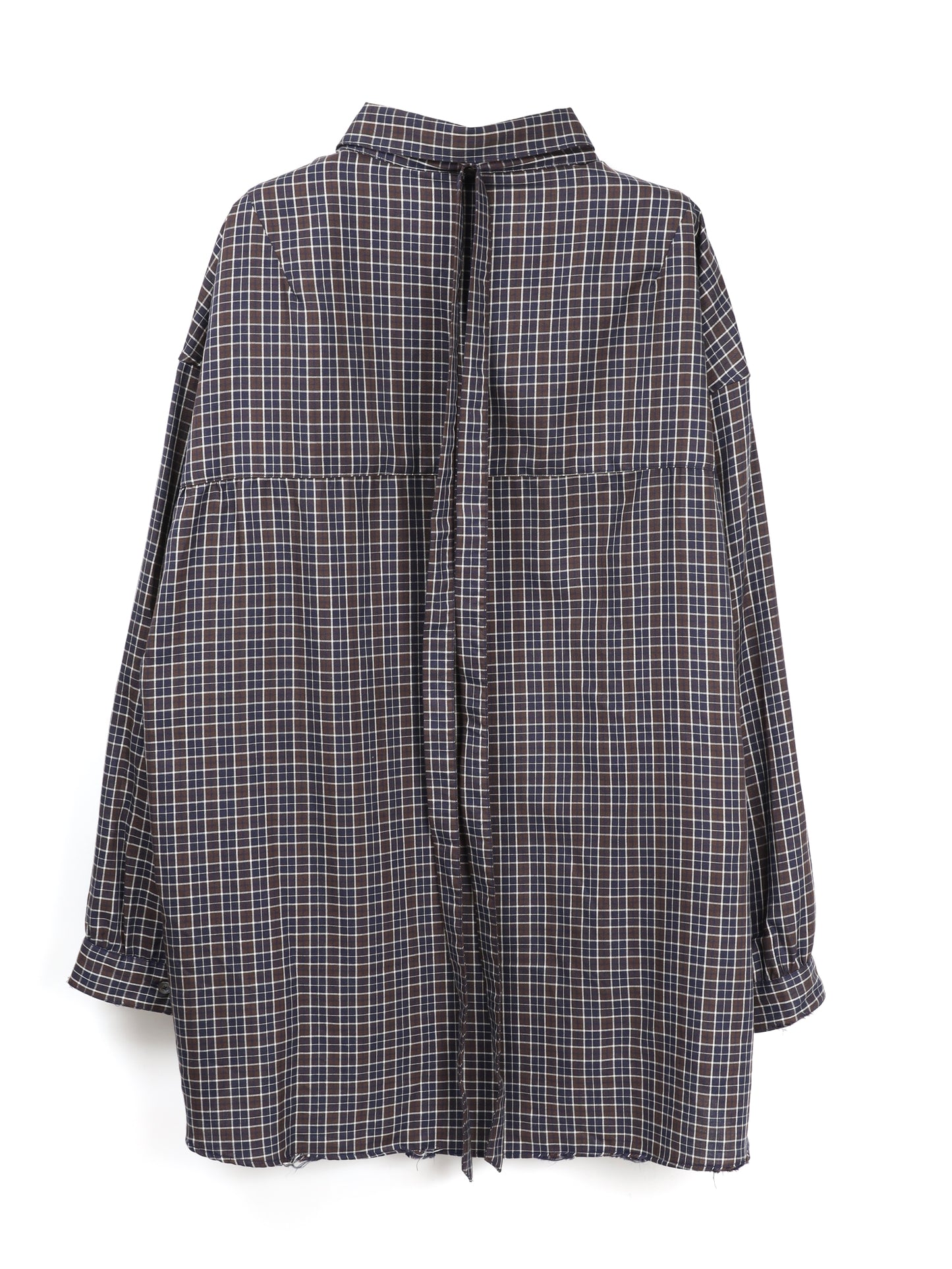 ANCELLM　BOW-TIE CHECK SHIRT