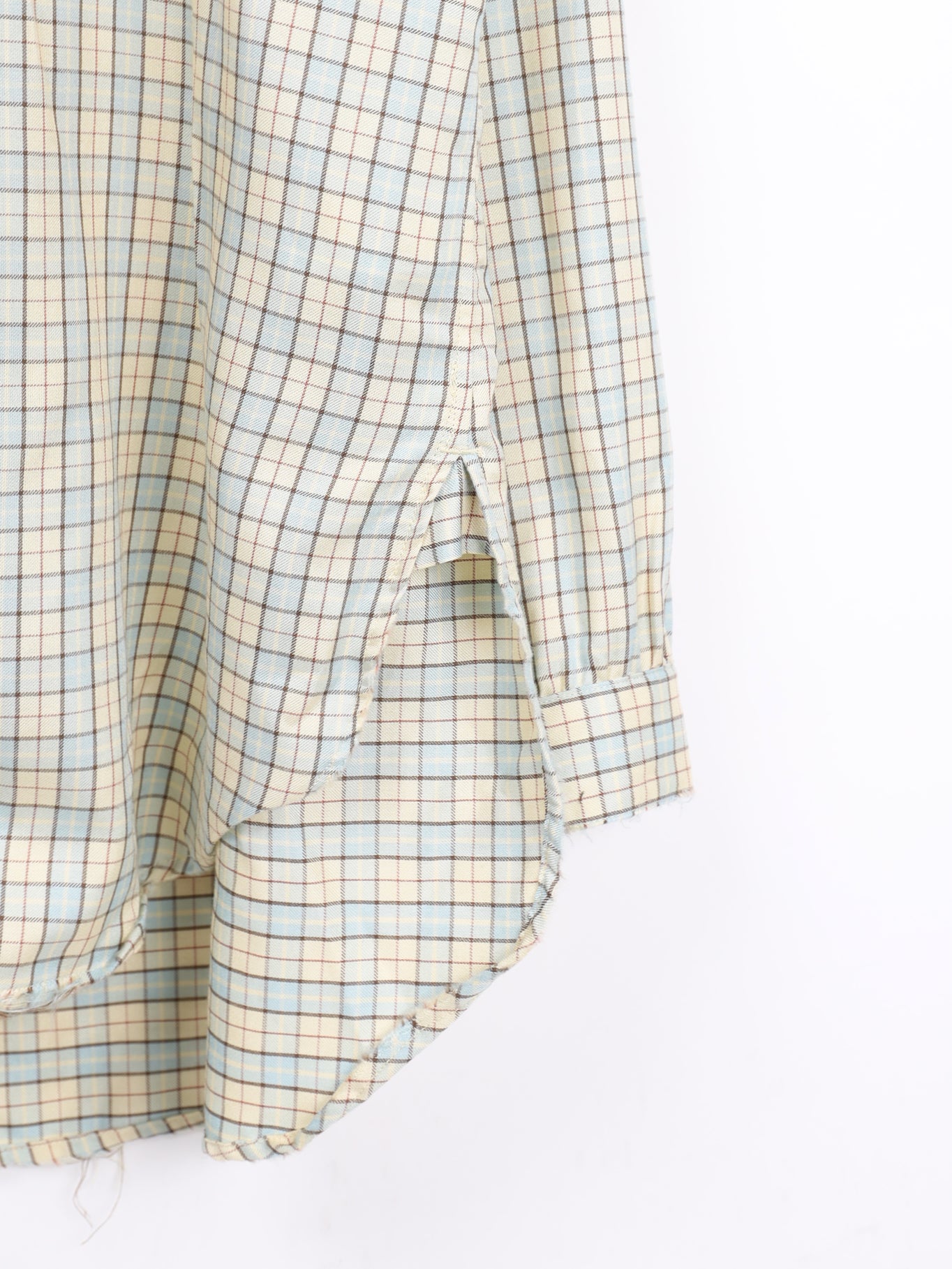 ANCELLM　BOW-TIE CHECK SHIRT