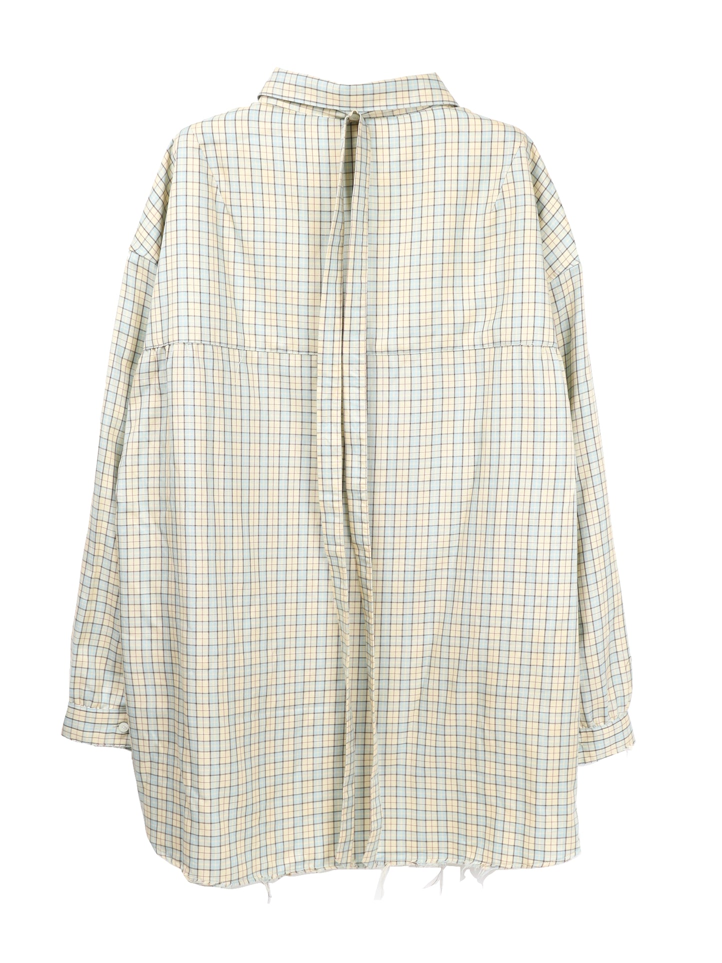 ANCELLM　BOW-TIE CHECK SHIRT