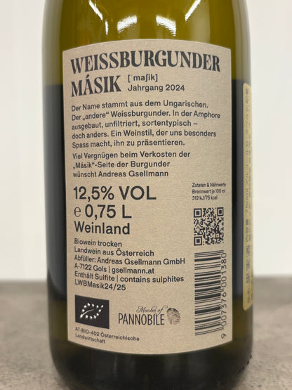 Weissburgunder Masik 2024(白)
