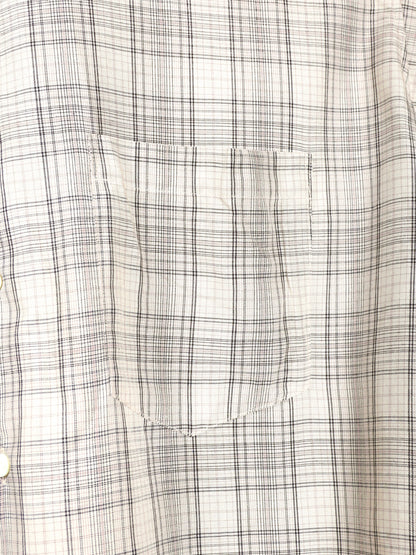 ANCELLM　AGING RAYON CHECK SHIRT