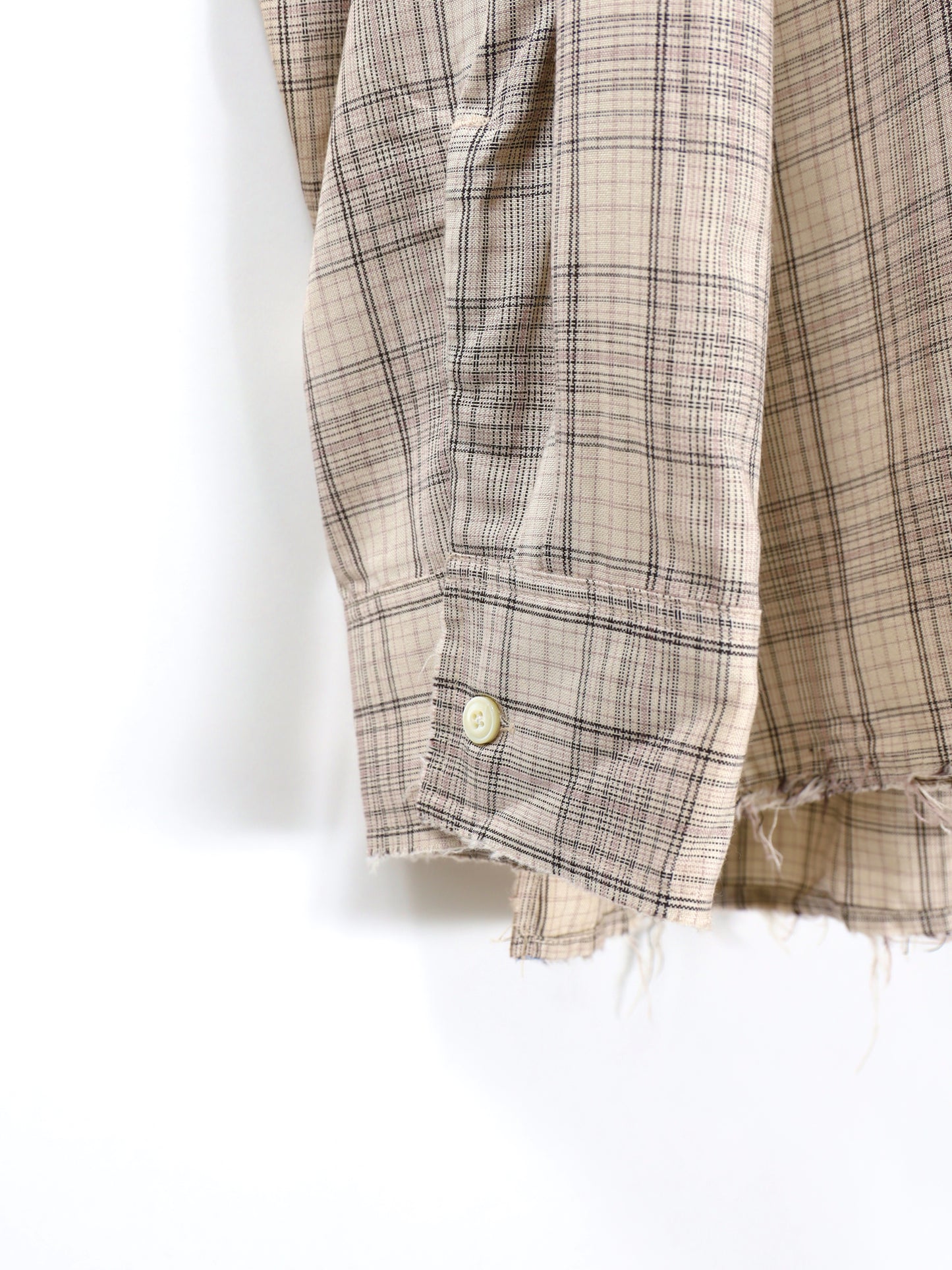 ANCELLM　AGING RAYON CHECK SHIRT