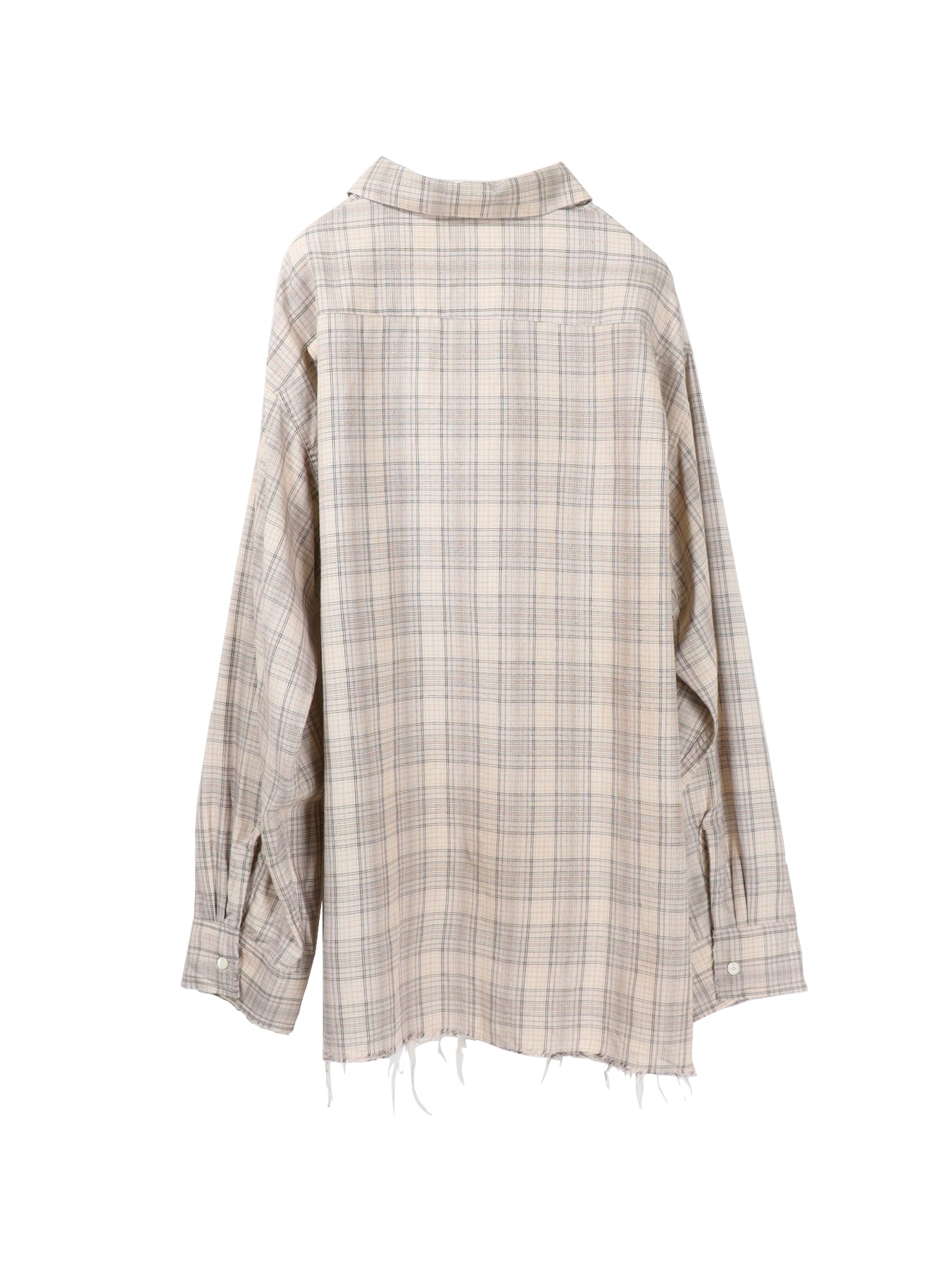 ANCELLM　AGING RAYON CHECK SHIRT