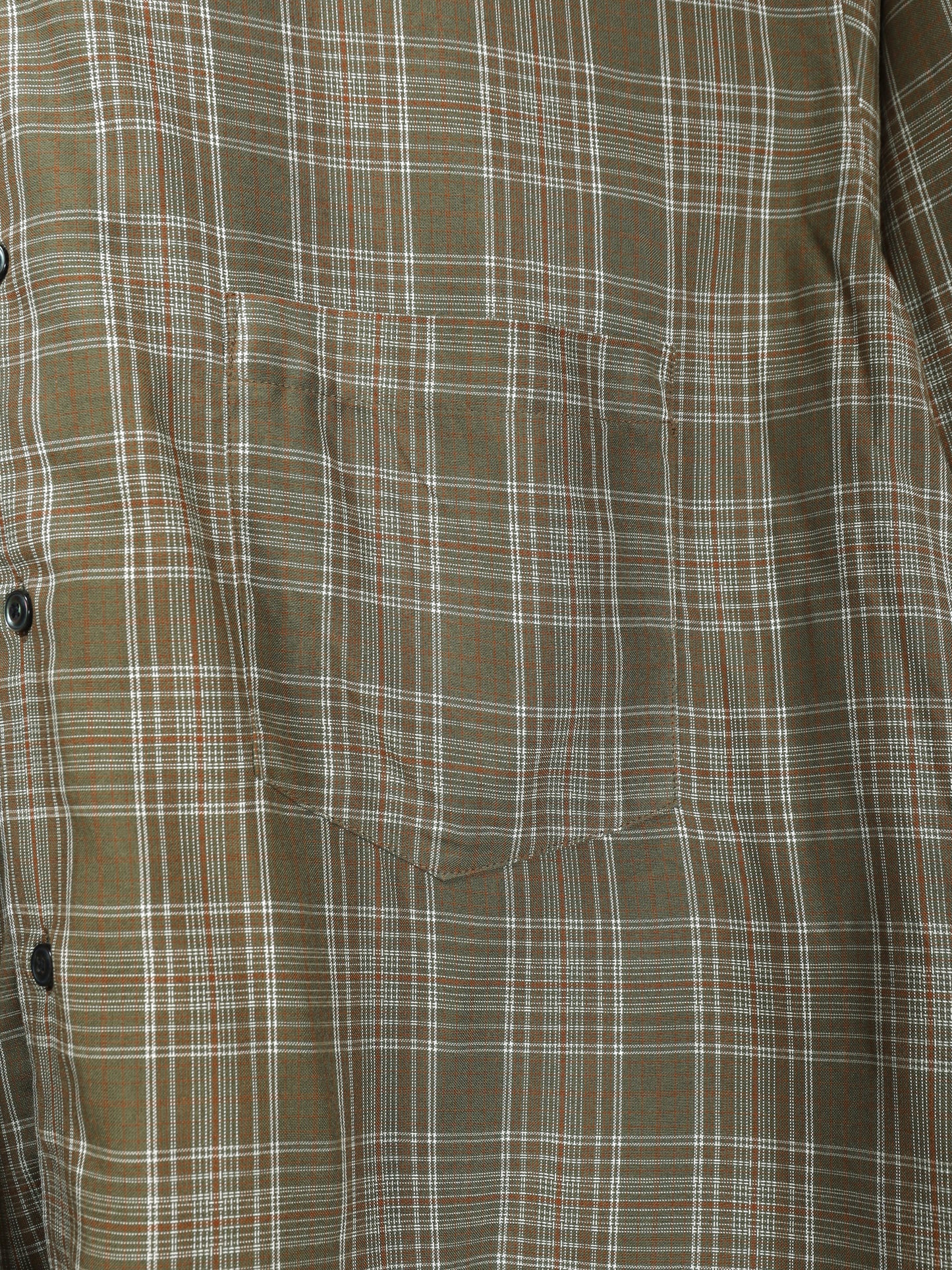 ANCELLM　AGING RAYON CHECK SHIRT