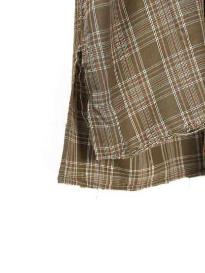 ANCELLM　AGING RAYON CHECK SHIRT