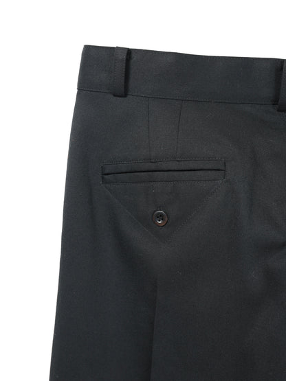 RICE NINE TEN　THREE QUARTER WOOL 2TUCK TROUSERS