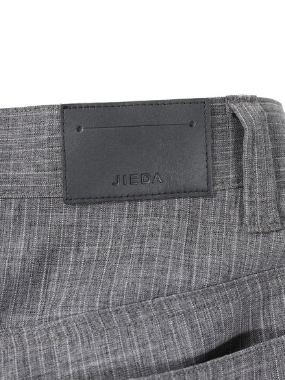JIEDA　STRIPE WIDE ONE TUCK PANTS