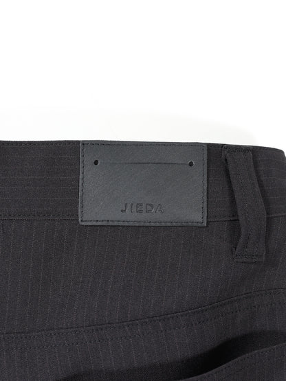 JIEDA　STRIPE WIDE ONE TUCK PANTS