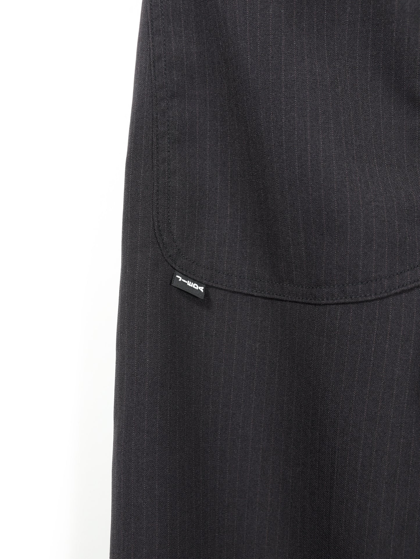 JIEDA　STRIPE WIDE ONE TUCK PANTS