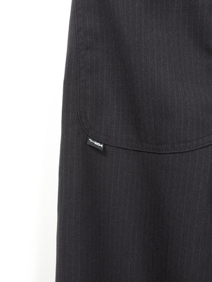 JIEDA　STRIPE WIDE ONE TUCK PANTS