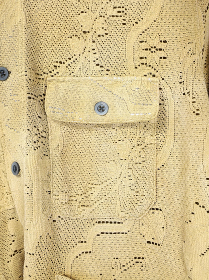 ANCELLM　AGING LACE WORK SHIRT
