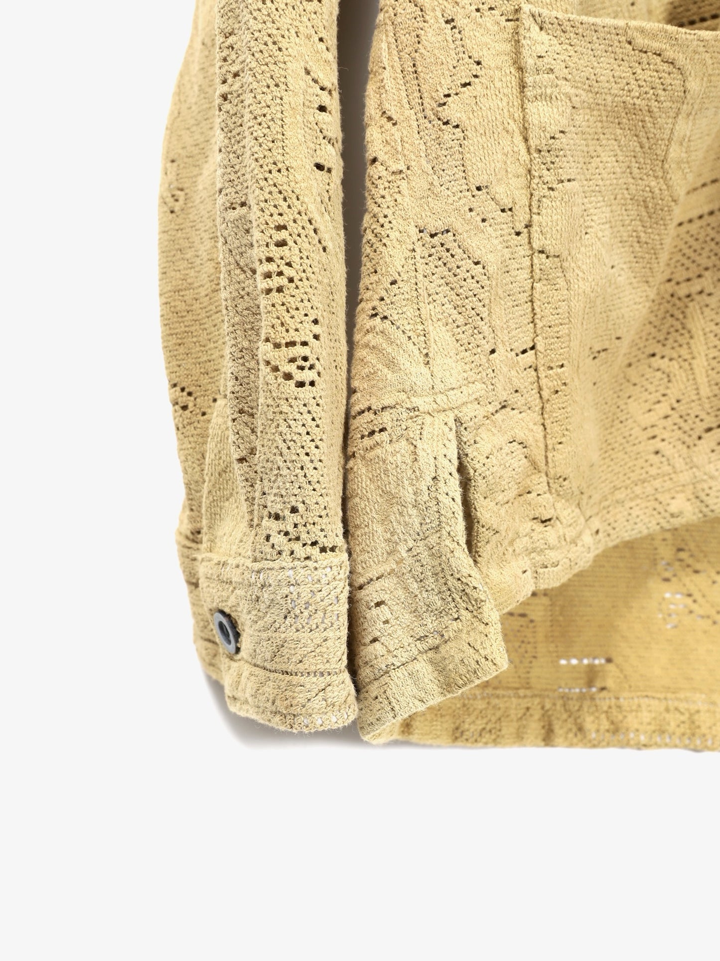 ANCELLM　AGING LACE WORK SHIRT