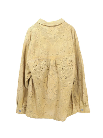 ANCELLM　AGING LACE WORK SHIRT