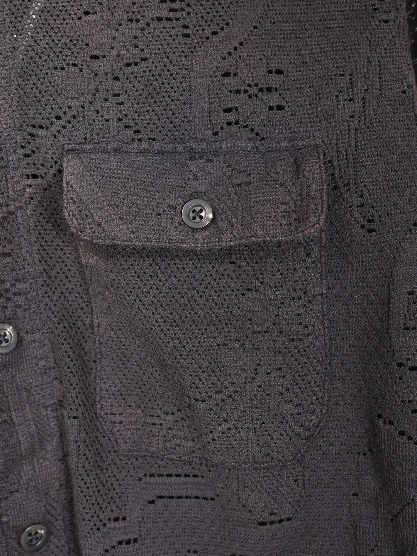 ANCELLM　AGING LACE WORK SHIRT