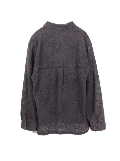 ANCELLM　AGING LACE WORK SHIRT