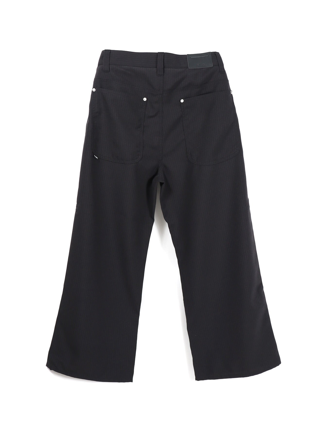 JIEDA　STRIPE WIDE ONE TUCK PANTS