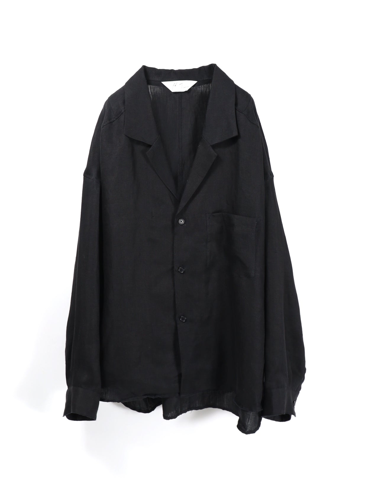 ANCELLM 100/S LINEN TAILORED SHIRT – KIKUNOBU