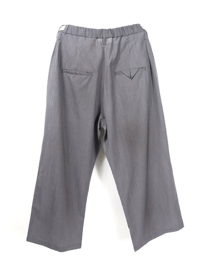 ANCELLM　BELTED WOOL SLACKS