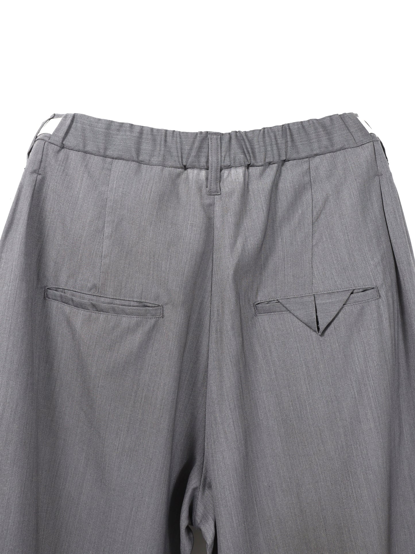 ANCELLM　BELTED WOOL SLACKS