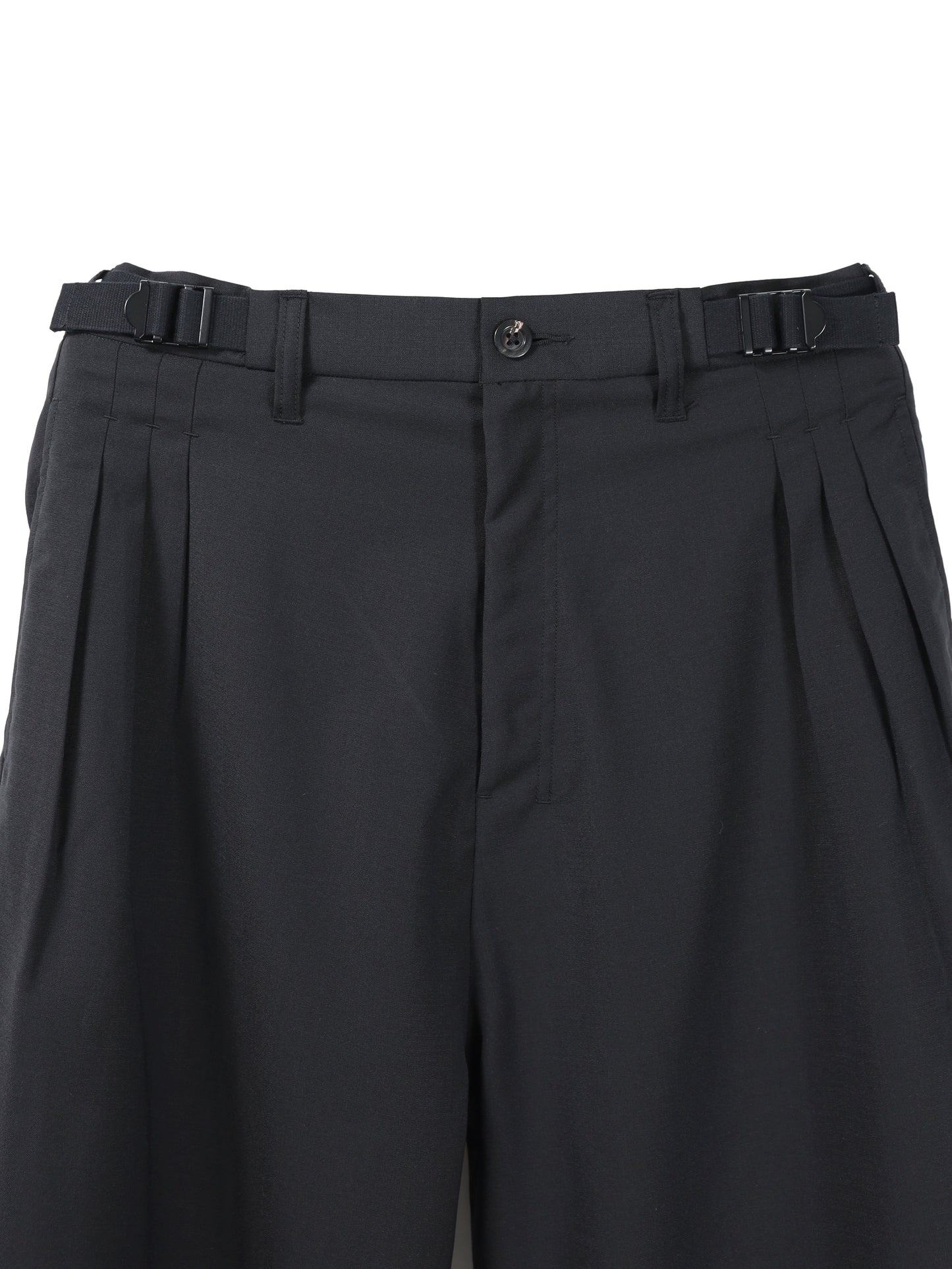 ANCELLM　BELTED WOOL SLACKS