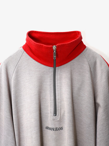 ARMANI JEANS　HALF ZIP S/S