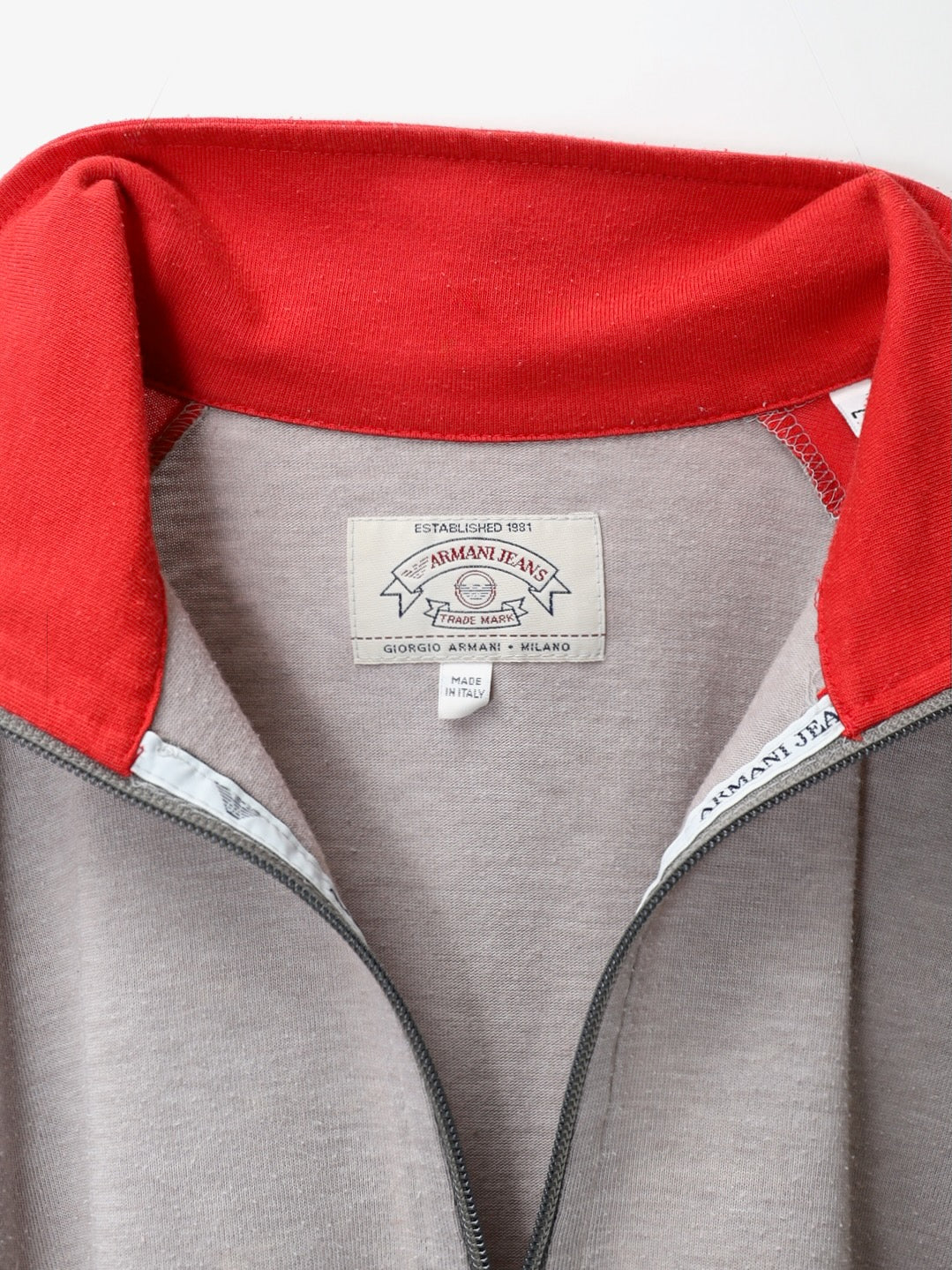 ARMANI JEANS　HALF ZIP S/S