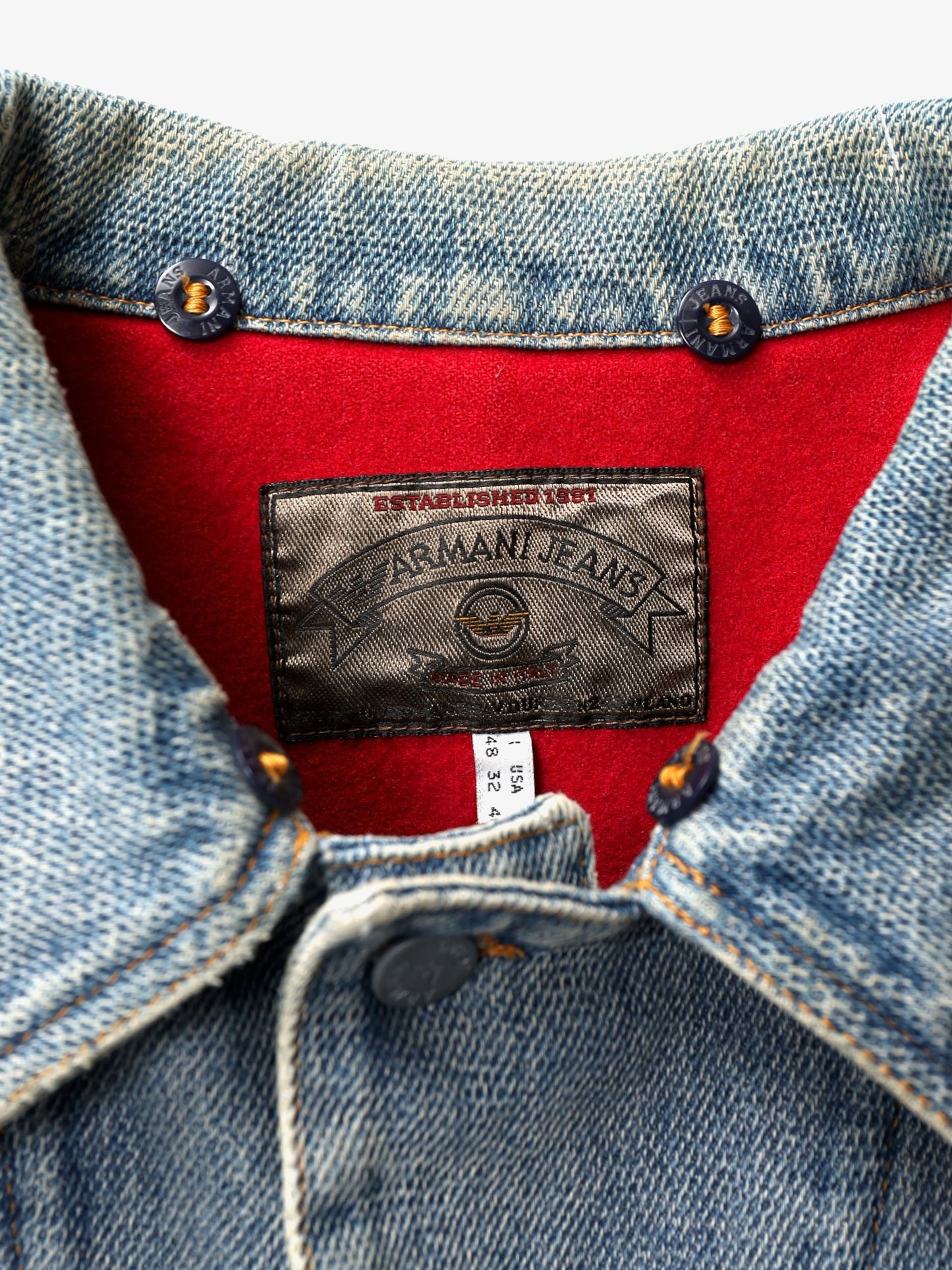 ARMANI JEANS　DENIM COVERALL