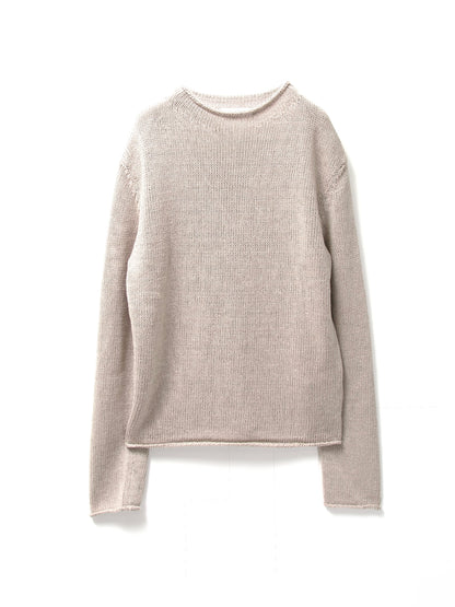 AMOMENTO　PAPER YARN PULLOVER