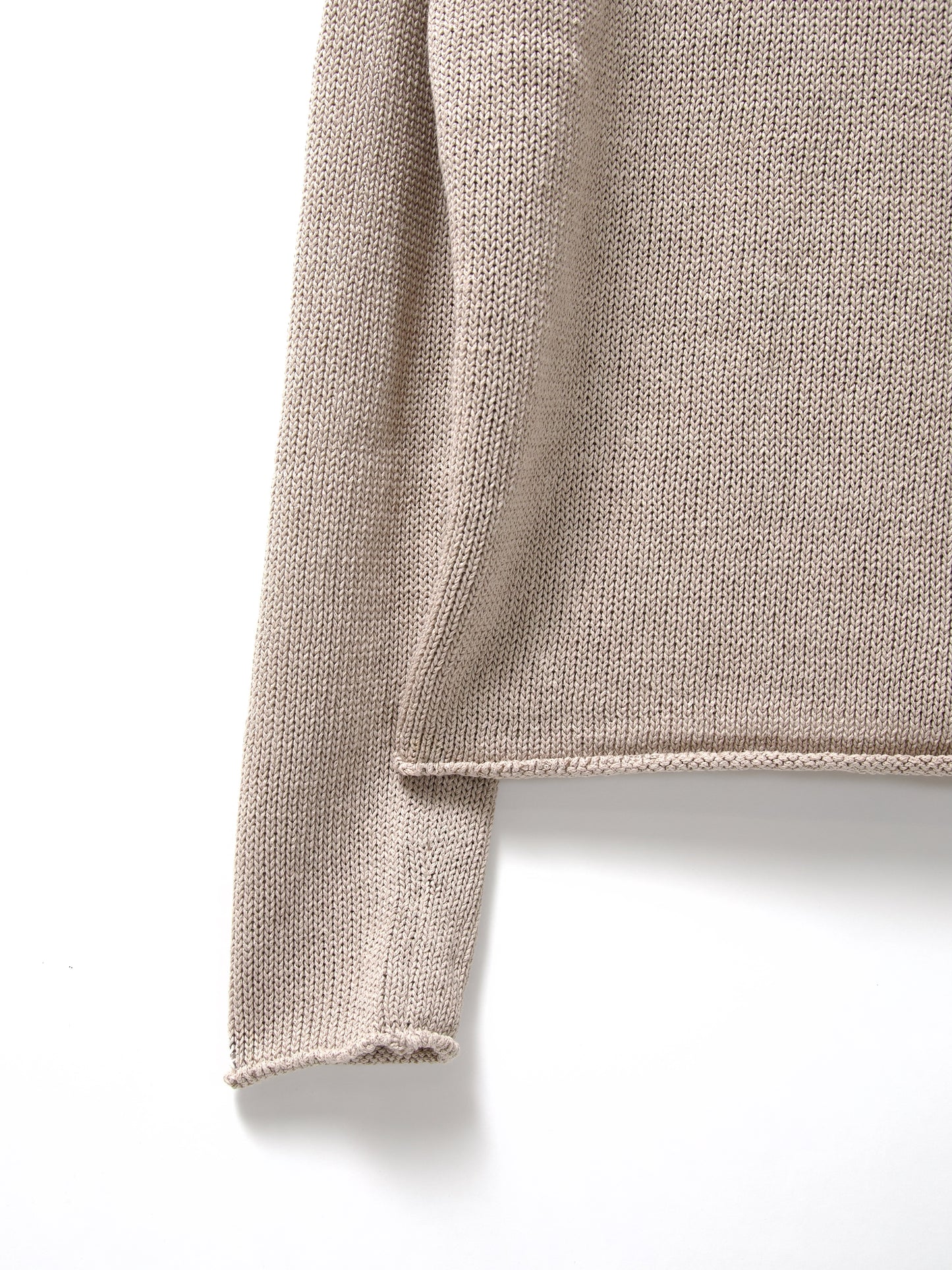 AMOMENTO　PAPER YARN PULLOVER