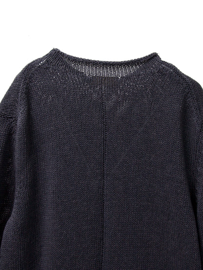 AMOMENTO　PAPER YARN PULLOVER