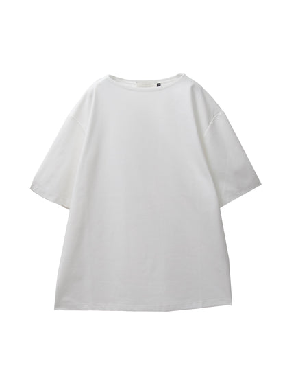 AMOMENTO　BOAT NECK T-SHIRT