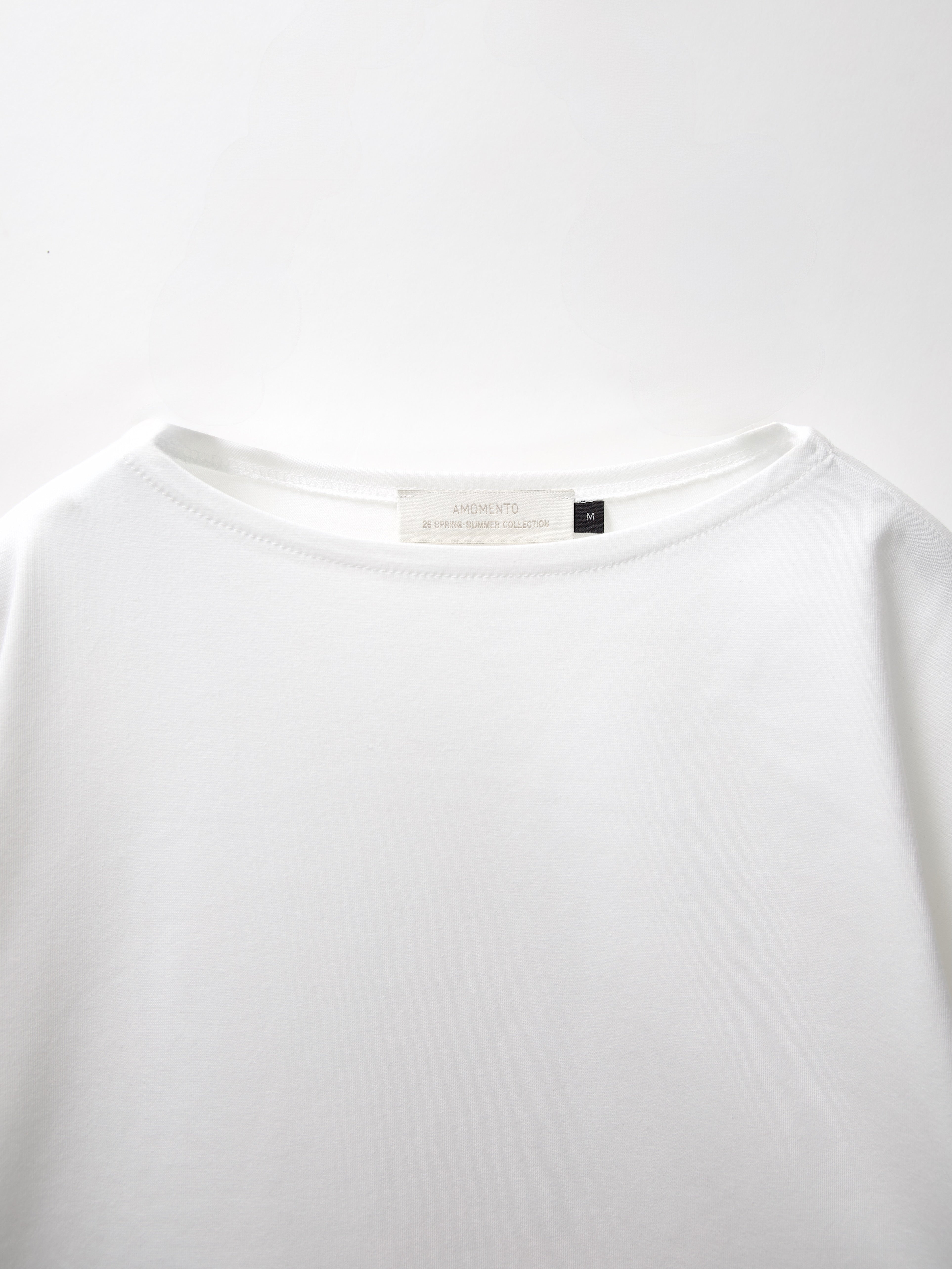 AMOMENTO BOAT NECK T-SHIRT – KIKUNOBU