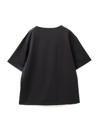 AMOMENTO　BOAT NECK T-SHIRT