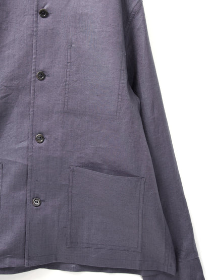 AMOMENTO　LINEN POCKET JACKET