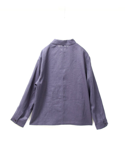 AMOMENTO　LINEN POCKET JACKET