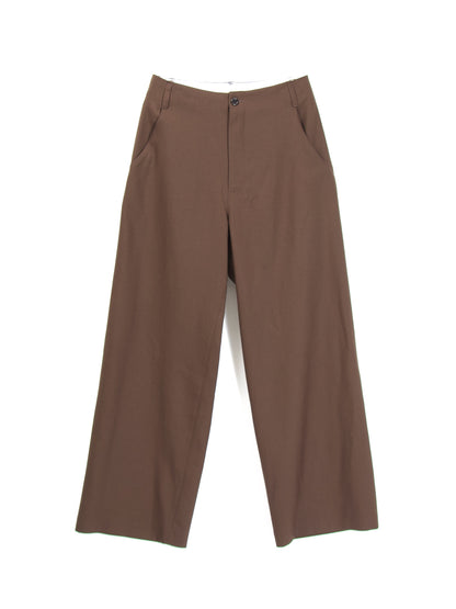 AMOMENTO　WOOL WIDE PANTS