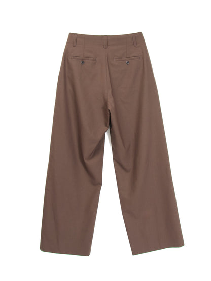 AMOMENTO　WOOL WIDE PANTS