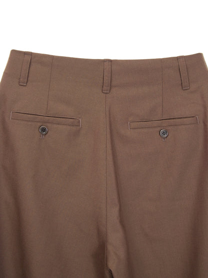 AMOMENTO　WOOL WIDE PANTS