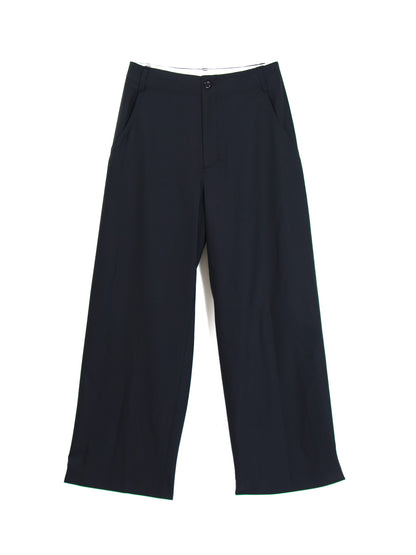 AMOMENTO　WOOL WIDE PANTS