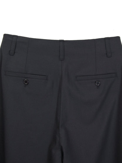 AMOMENTO　WOOL WIDE PANTS
