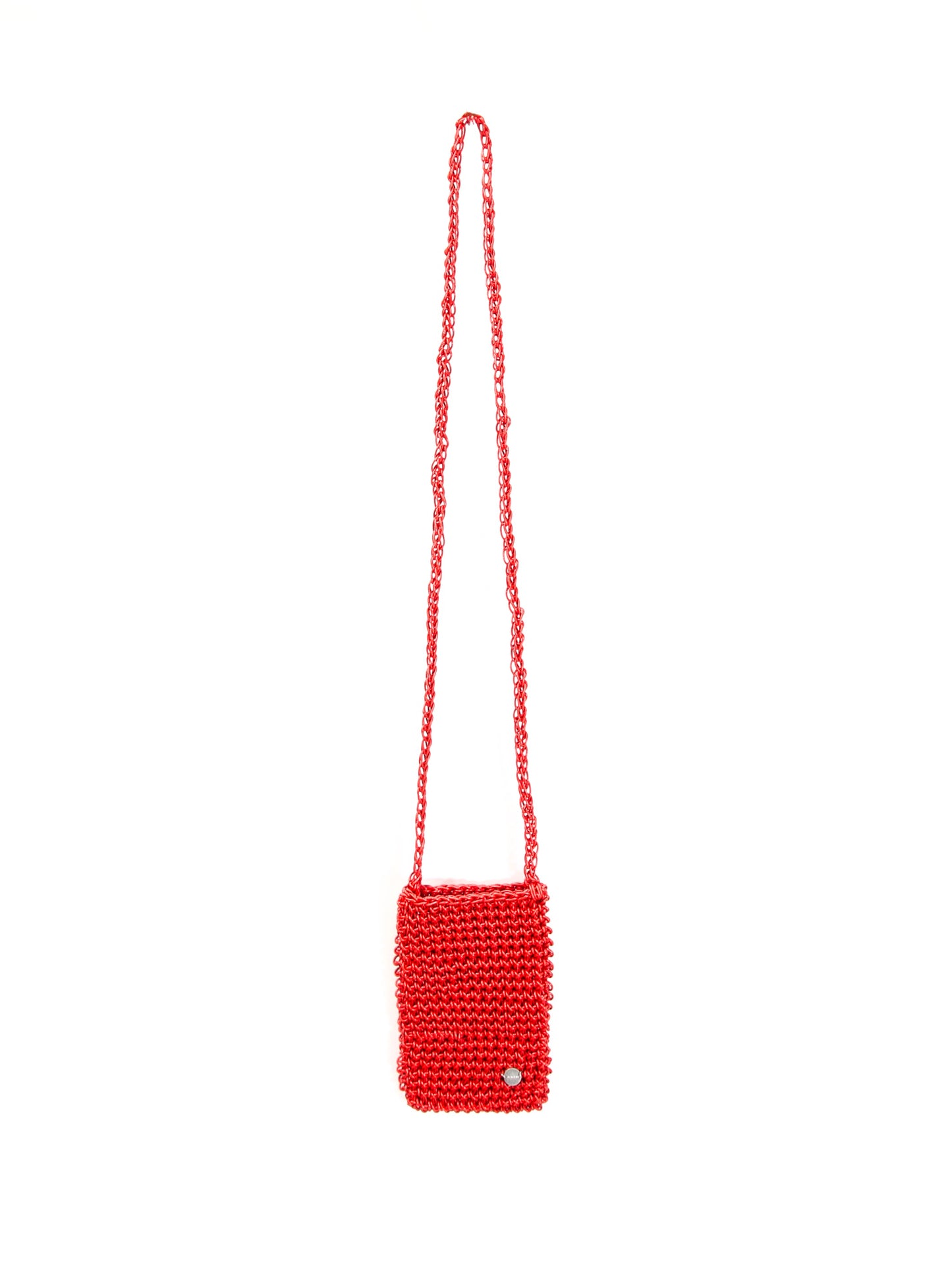 AMOMENTO　MINI HANDMADE LEATHER NET BAG
