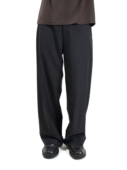 AMOMENTO　WOOL WIDE PANTS