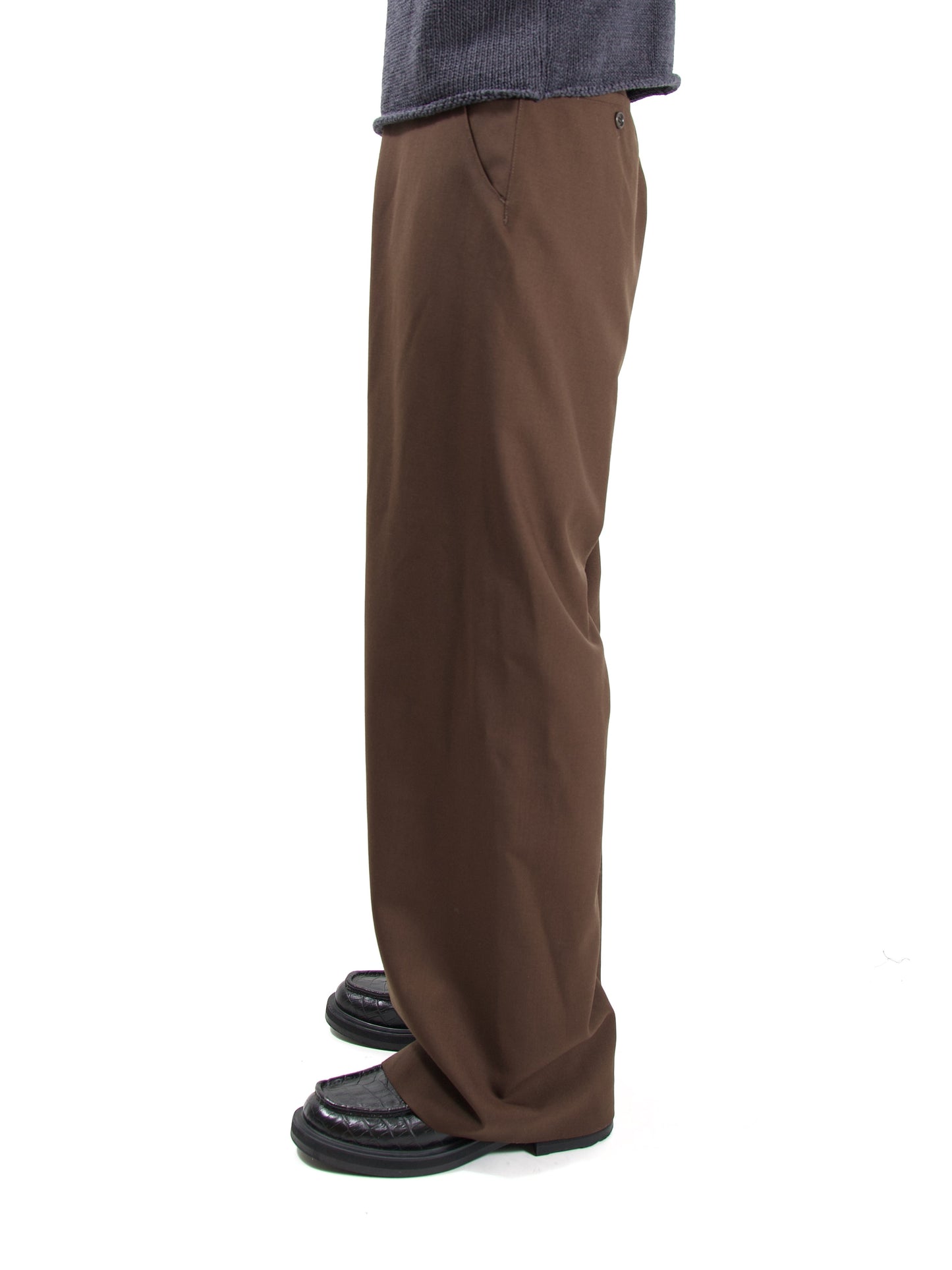 AMOMENTO　WOOL WIDE PANTS