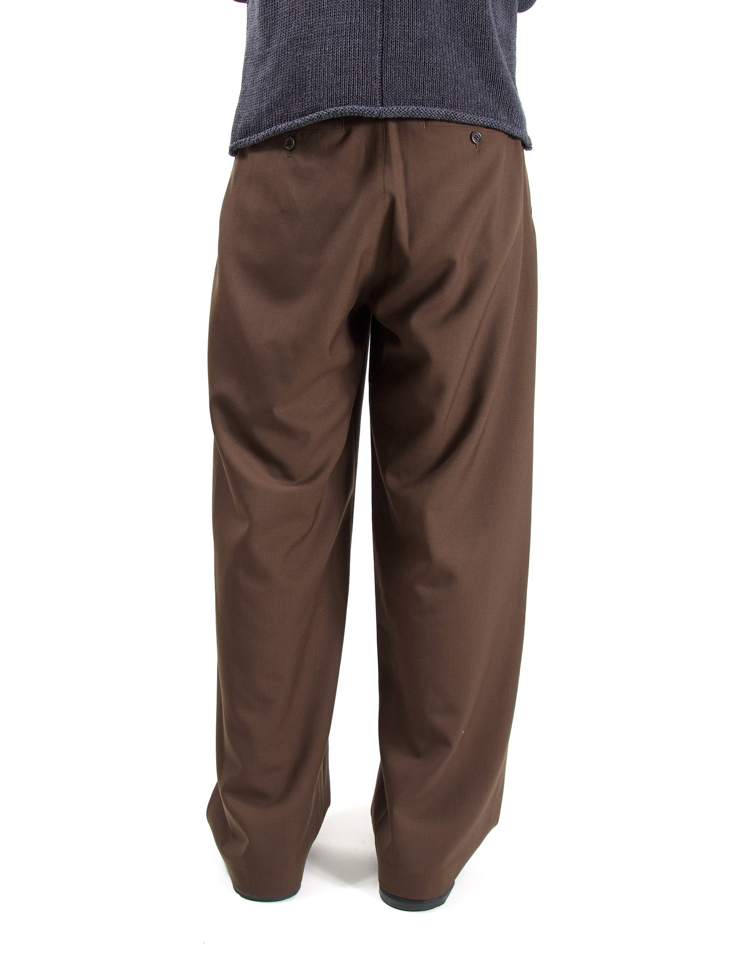 AMOMENTO　WOOL WIDE PANTS