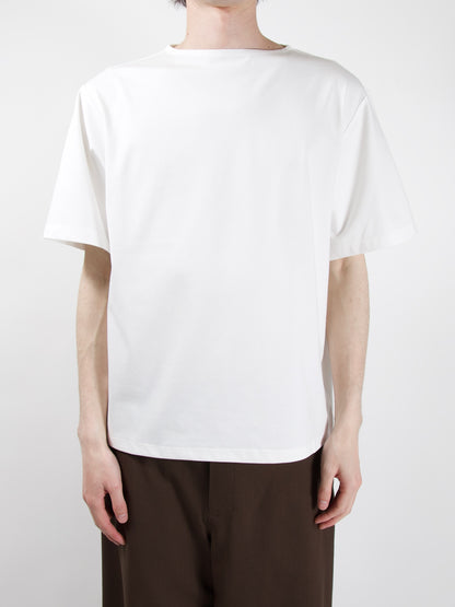 AMOMENTO　BOAT NECK T-SHIRT
